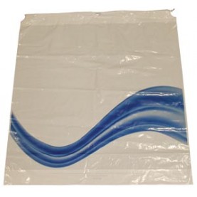 New World Imports DS600 Drawstring Bag, 20" x 22", 1.5 ml, 500/cs (To Be DISCONTINUED)