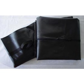ADI Medical 40490 Black Disaster Bag, Straight Zipper with 6 Handles, 36" x 90", 5/cs (42 cs/plt)