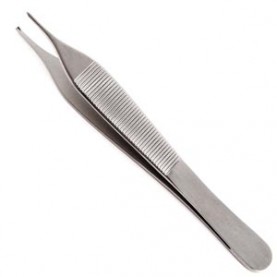 Sklar Instruments 96-2573 Adson Tissue Forceps, 4-3/4", Econo, Sterile, 1x2 Teeth, 25/cs