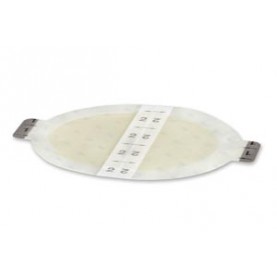 3M Health Care 90023 Hydrocolloid Dressing, 4" x 4¾" Dressing, 5" x 6" Overall, Oval, 10/bx, 6 bx/cs (Continental US+HI Only)