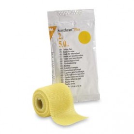 3M Health Care 82002Y Plus Casting Tape, Standard, 2" x 4 yds, Yellow, 10/cs (Continental US+HI Only)