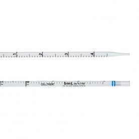 229005B CELLTREAT 5 mL Sterile Serological Pipet Individually Wrapped