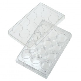 CELLTREAT 12-Well Clear Tissue Culture Plate SKU 229111