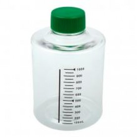 229382 CELLTREAT Roller Bottle, Tissue Culture, Sterile, 490 cm², 1 L, Non-Vented Cap