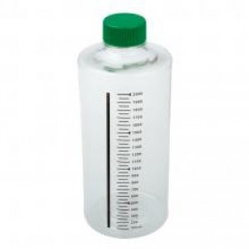 229384 CELLTREAT Roller Bottle, Tissue Culture, Sterile, 850 cm², 2 L, Non-Vented Cap