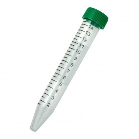 CELLTREAT 229412 green Screw Cap Centrifuge Tube made of Polypropylene for volume capacity of 15 mL