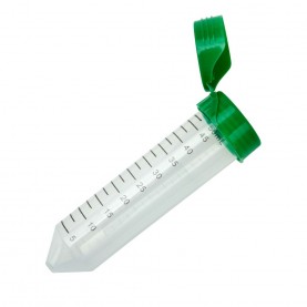 229426 CELLTREAT 50 mL Flip-Top Centrifuge Tube, Clear, Sterile, Paperboard Racks