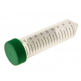 229455 CELLTREAT 50 mL Centrifuge Tube, Clear, Non-Sterile, Paperboard Racks (500 Tubes/Case) 