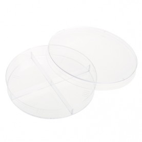 Sycamore Life Sciences SLS667684, 4 Compartment Petri Dish, 100 mm x 15 mm, Stackable, Sterile, 500 Dishes