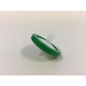 CELLTREAT Syringe Filter, PES, 0.45 µm, 30 mm, 7.06 cm² Filtration Area, LL Inlet, LL Outlet, Green, Non-Sterile (Box of 100, Bulk) 229771