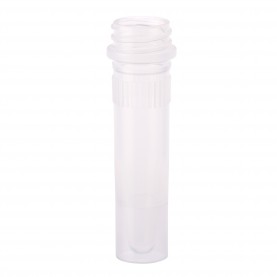 230821 CellTreat TUBE ONLY, 1.5mL Screw Top Micro Tube, Self-Standing, Grip Band, Non-sterile (1000/Case)