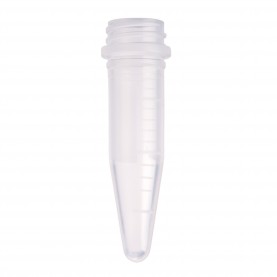 230823 CellTreat TUBE ONLY, 1.5mL Screw Top Micro Tube, Conical Bottom, Graduated, Non-sterile (1000/Case)