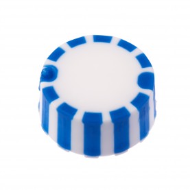 230840B CellTreat CAP ONLY, Screw Top Micro Tube Cap, Grip Cap With Integrated O-Ring, Blue, Non-sterile (1000/Case)