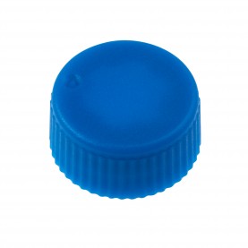 230841B CellTreat CAP ONLY, Screw Top Micro Tube Cap, O-Ring, Opaque, Blue, Non-sterile (1000/Case)