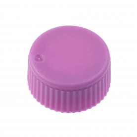 230841P CellTreat CAP ONLY, Screw Top Micro Tube Cap, O-Ring, Opaque, Purple, Non-sterile (1000/Case)