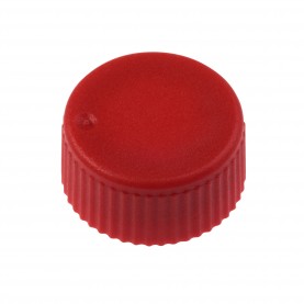 230841R CellTreat CAP ONLY, Screw Top Micro Tube Cap, O-Ring, Opaque, Red, Non-sterile (1000/Case)