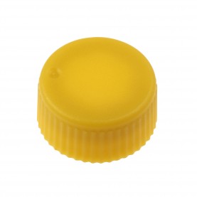 230841Y CellTreat CAP ONLY, Screw Top Micro Tube Cap, O-Ring, Opaque, Yellow, Non-sterile (1000/Case)