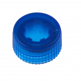 230842B CellTreat CAP ONLY, Screw Top Micro Tube Cap, O-Ring, Translucent, Blue, Non-sterile (1000/Case)