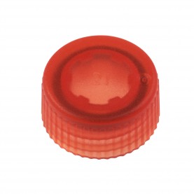 230842N CellTreat CAP ONLY, Screw Top Micro Tube Cap, O-Ring, Translucent, Orange, Non-sterile (1000/Case)