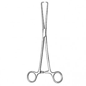 Sklar Instruments 91-1298 Schroeder- Pozzi Tenaculum Forceps, 1x1 Prongs, 10" (DROP SHIP ONLY)