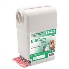 UltiMed, Inc. 07261 UltiGuard U-40 Syringe Dispenser, 29G x ½", 1cc, 100/bx