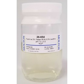 26-654, Fluid A w/2% Tween 80, , 90 ml, Reagent, Moltox