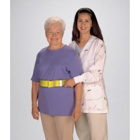 TIDI Products, LLC 6547Y Gait Belt, Yellow, 54", Nickel Buckle (Continental US + HI Only)