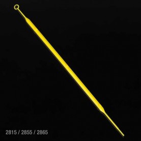 Globe Scientific 2865 10 µL Inoculating Loop with Needle, Yellow (500/Case)