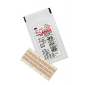 3M Health Care B1551 Blend Tone Skin Closure, ¼" x 3", 3 strips/env, 50 env/bx, 4 bx/cs (Continental US+HI Only)