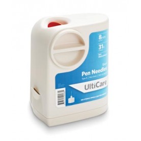 UltiMed, Inc. 9583 Pen Needle, 8mm Depth, 31G x 5/16", 100/bx