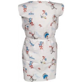 TIDI Products, LLC 910416 Fabricel Gown, Pediatric, White, 21" x 36", T/P/T, 50/cs
