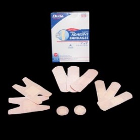 Dukal Corporation 7615 Bandage, Sheer Adhesive Spot, 100/bx, 24 bx/cs