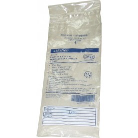 Amsino International, Inc. AS116 60cc Syringe, Catheter Tip, Flat Top with Small Tip Adapter, Packed in Resealable IV Pole Bag, 30/cs (125 cs/plt)