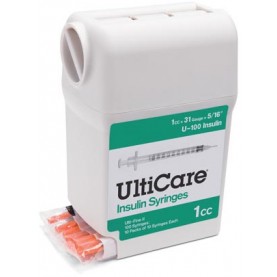 UltiMed, Inc. 7419 Insulin Syringe, 1cc, 31G x 5/16", 100/bx