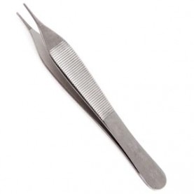 Sklar Instruments 50-3147 Adson Dressing Forceps, Serrated, 4.75" (DROP SHIP ONLY)