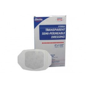 Dukal Corporation 4112 Dressing, 4" x 4¾", 1/pk, 50 pk/bx