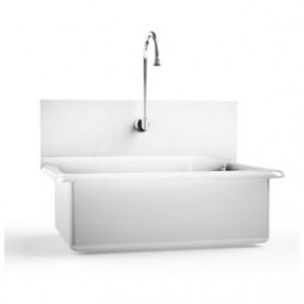 Blickman Industries 1317878001 Windsor Scrub Sink, (1) Place, Infrared Water Control (DROP SHIP ONLY)