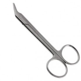 Sklar Instruments 24-2342 Wire Cutting Scissor, Serrated, Angled, 4.75" (DROP SHIP ONLY)