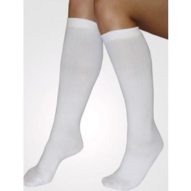 Albahealth, LLC 555-01 Knee-Length, Smooth Finish, Small, White, 12 pr/cs