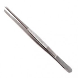Sklar Instruments 96-2569 Dressing Forceps, 5" Thump, Serrated, Sterile, 25/cs