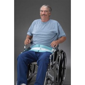 TIDI Products, LLC 4126V Posey Self-Releasing Padded Belts, w/ Hook and Loop, 2-Piece, Fits waist up to 60in (Continental US + HI Only)