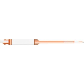 Medical ID Solutions 7225 Wristband, Adult, Imprinter Tri-Laminate, Self Adhesion, Orange, 250/bx