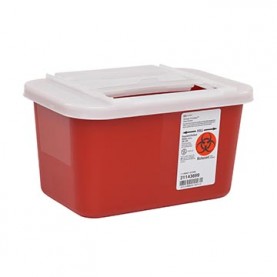 CARDINAL HEALTH MED PROD+SER 31143699 SHARPS 1GAL RIGID PLS RED