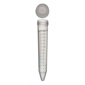 3134-345-001 Labcon 15 mL Centrifuge Tube, Clear, Sterile, RNase/DNase Free