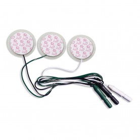 ECG Electrode, Neonatal, PuppyDog, Large Pre-Wired, Tape 1042PTS, Radiolucent Lead Wires, 3/strip, 100 strip/cs (Continental US Only) (Item on Manufacturer Backorder - Inventory Limited when Available)