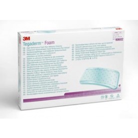 3M Health Care 90602 Non-Adhesive Foam Dressing, 4" x 8", 5/bx, 6 bx/cs (Continental US+HI Only)