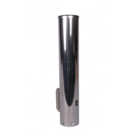 TIDI Products, LLC 9246 Cup Dispenser, Adjustable, Chrome, 3 or 5 oz