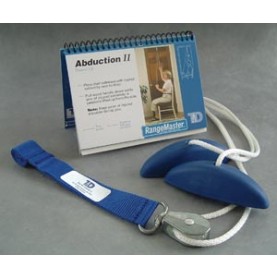 Therapeutic Dimensions, Inc. MRHWS Shoulder Pulley with Webbing Door Strap & Molded Rubber Handle (023039)