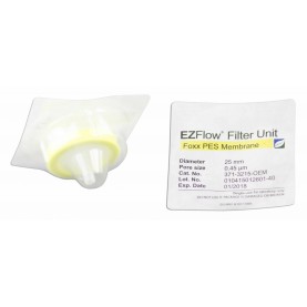 371-3215-OEM EZFlow®  Syringe Filter, 0.45µm PES, 25mm, Sterile, 100/pack, Foxx Life Sciences