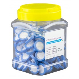 388-3116-OEM EZFlow®  Syringe Filter-Sample Prep, 0.45µm Hydrophilic PVDF, 13mm, 100/pack, Foxx Life Sciences